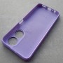 Чехол Silicone Cover для Huawei Honor X7, сирень