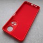 Чехол для телефона Huawei Honor X7, Silicone Cover, красный