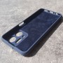 Чехол для Huawei Honor X7A, Silicone Case, темно-синий матовый