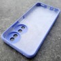 Чехол для Huawei Honor X7B, Silicone Case, с логотипом, фиолетовый