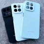 Чехол для Honor X7C, Silicone Case, с логотипом, черный