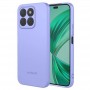 Чехол для Honor X7C, Silicone Case, с логотипом, фиалка