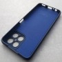 Чехол Silicone Cover для Huawei Honor X8, темно-синий матовый
