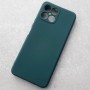 Чехол Silicone Cover для Huawei Honor X8, темно-зеленый