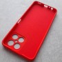 Чехол для телефона Хонор Икс 8, Silicone Cover, красный