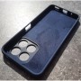 Чехол для Huawei Honor X8A, Silicone Case, темно-синий матовый
