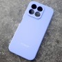 Чехол для Huawei Honor X8B, Silicone Case, с логотипом, фиолетовый