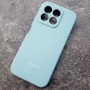 Чехол для Huawei Honor X8B, Silicone Case, с логотипом, ментол