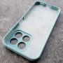 Чехол для Huawei Honor X8B, Silicone Case, с логотипом, ментол