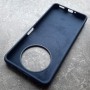Чехол для Huawei Honor X9, Silicone Case, темно-синий матовый