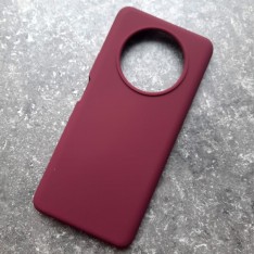 Чехол для Huawei Honor X9, Silicone Case, сливовый