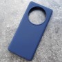 Чехол для Huawei Honor X9A, Silicone Case, темно-синий матовый