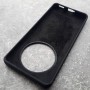 Чехол для Huawei Honor X9B, Silicone Case, с логотипом, черный