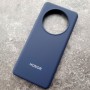 Чехол для Huawei Honor X9B, Silicone Case, с логотипом, темно-синий