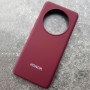 Чехол для Huawei Honor X9B, Silicone Case, с логотипом, марсала