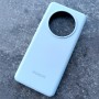Чехол для Honor X9C, Silicone Case, с логотипом, голубой