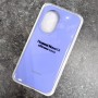 Чехол для Huawei Nova 14, Silicone Case, с логотипом, фиолетовый