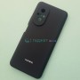 Чехол для Huawei Nova 9SE, Silicone Case с логотипом, черный