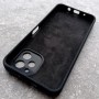 Чехол для Huawei Nova Y61 4G, Silicone Case, с логотипом, черный