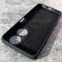 Чехол для Huawei Nova Y73, Silicone Case, с логотипом, черный