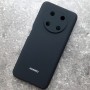 Чехол для телефона Huawei Nova Y90, Silicone Case с логотипом Mi, черный
