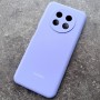 Чехол для Huawei Nova Y91, Silicone Case, с логотипом, фиалка