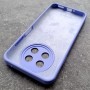 Чехол для Huawei Nova Y91, Silicone Case, с логотипом, фиалка
