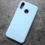Чехол для Huawei P20 Lite, Silicone Case, светло-голубой