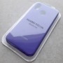 Huawei P20 Lite чехол Silicone Case, с логотипом, темный-фиолет