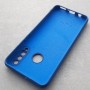 Чехол Silicone Cover для Huawei P30 Lite, темно-синий матовый