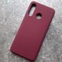 Чехол для Huawei P30 Lite, Silicone Case, сливовый