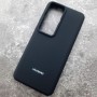 Чехол для Huawei P60 / P60 Pro, Silicone Case, с логотипом, черный