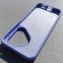 Чехол для Huawei Pura 70, Silicone Case, с логотипом, фиолетовый