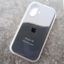 Чехол для iPhone 16 Silicone Case, с логотипом, серый