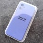 Чехол для Samsung A06, Silicone Case, с логотипом, purple