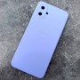 Чехол для Samsung A07, Silicone Case, с логотипом, фиалковый