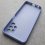 Чехол для Samsung A13, Silicone Cover, фиолетовый
