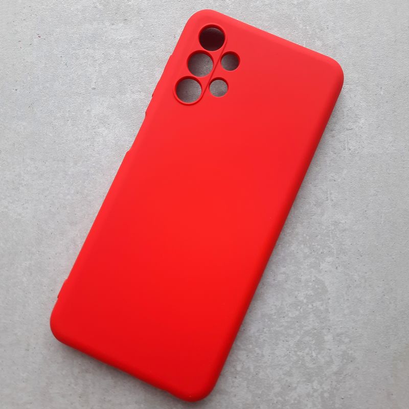 Самсунг А13, чехол, Silicone Cover, красный Самсунг А13, чехол, Silicone Cover, красный
