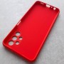 Самсунг А13, чехол, Silicone Cover, красный Самсунг А13, чехол, Silicone Cover, красный