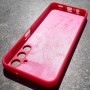 Silicone Case для Samsung A14 с логотипом, неоново-розовый
