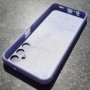 Самсунг А14, Silicone Case с логотипом, фиолетовый