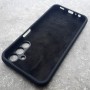 Чехол для Samsung A15 Silicone Case, с логотипом, черный
