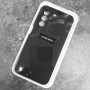 Чехол для Samsung A17, Silicone Case, с логотипом, черный