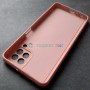Силиконовый чехол для Samsung A22, розовый песок