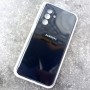 Чехол для Samsung A26 Silicone Case, с логотипом, черный Чехол для Samsung A26 Silicone Case, с логотипом, черный