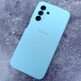 Чехол для Samsung A26 Silicone Case, с логотипом, ментол