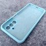 Чехол для Samsung A26 Silicone Case, с логотипом, ментол