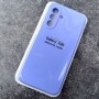Чехол для Samsung A26 Silicone Case, с логотипом, фиолетовый Чехол для Samsung A26 Silicone Case, с логотипом, фиолетовый