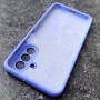 Чехол для Samsung A26 Silicone Case, с логотипом, фиолетовый Чехол для Samsung A26 Silicone Case, с логотипом, фиолетовый