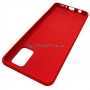 Чехол для Samsung A31 силиконовый, красный